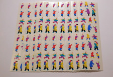 Mrs. Grossman's Stickers Lot 10 Strips Christmas Shoppers People 1996 Vintage