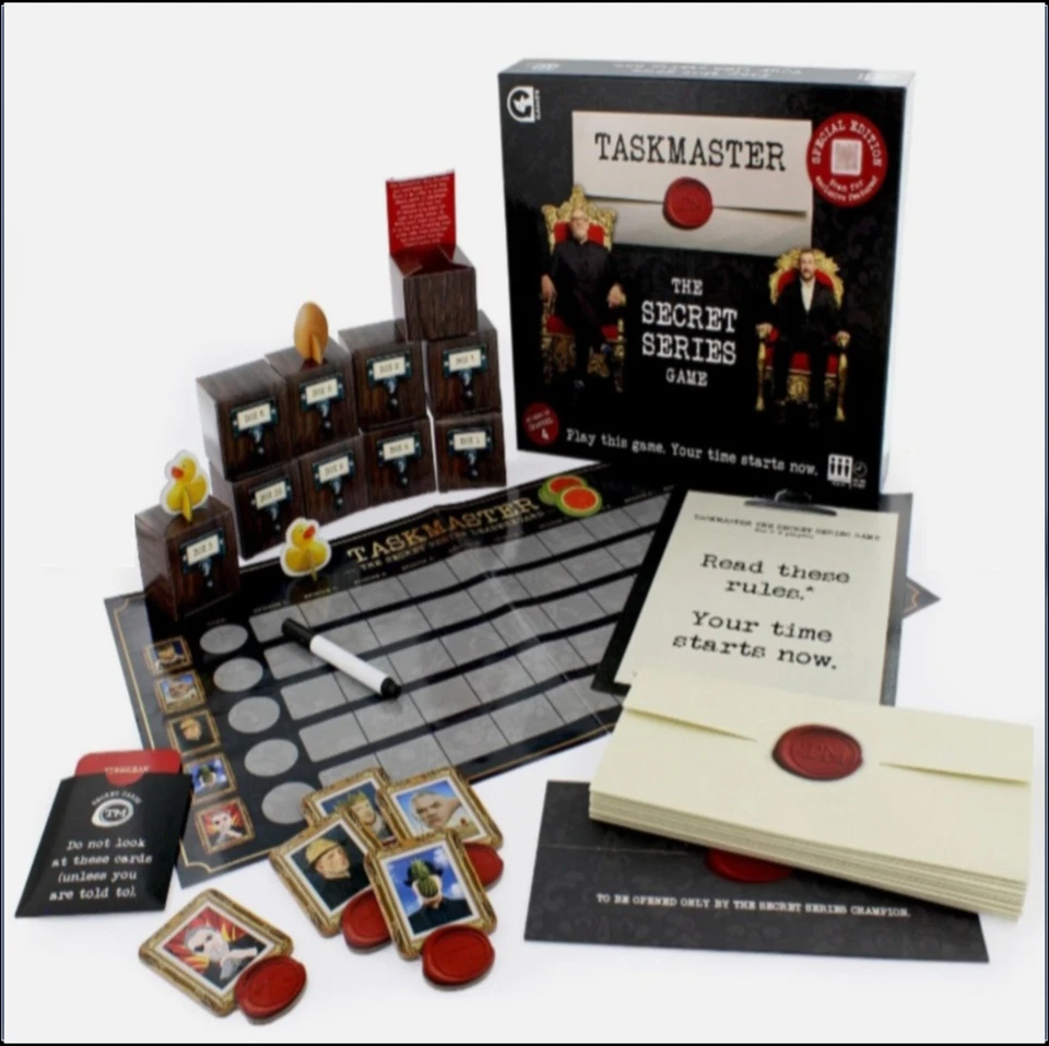 Official Taskmaster Secret Series Special Edition Fun 2022 Game New Game Tasks - Image 2 of 2