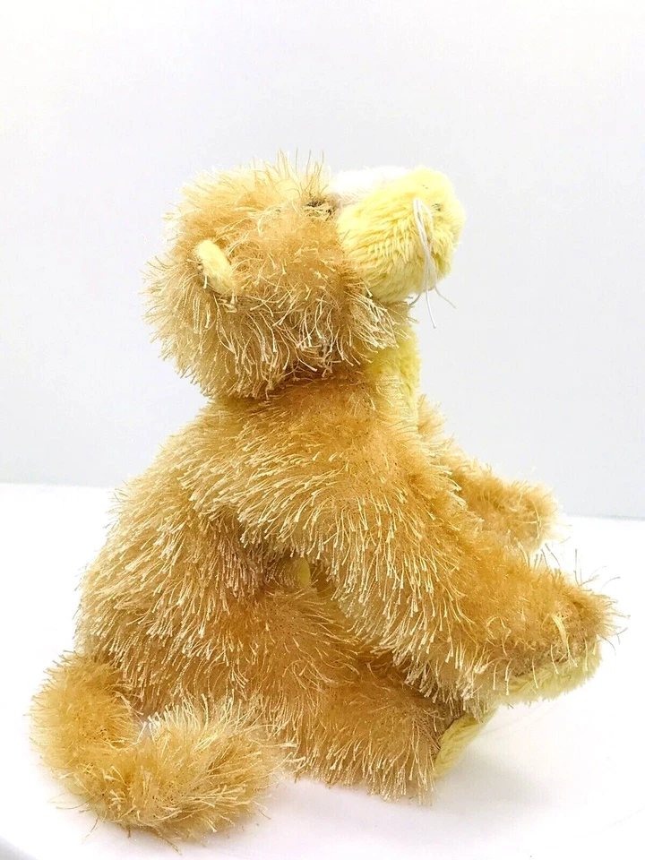 Webkinz Lil Kinz Yellow Furry Lioness 6" Plush #HS193 No Code - Image 3 of 4