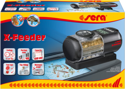 Sera X-Feeder Futterautomat für Aquarien Urlaub Automat Futter Aquarium