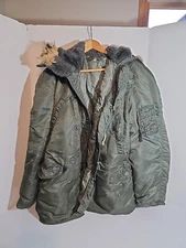1960s US Air Force Parka N-3B Southern Athletic Vintage Coyote Conmar