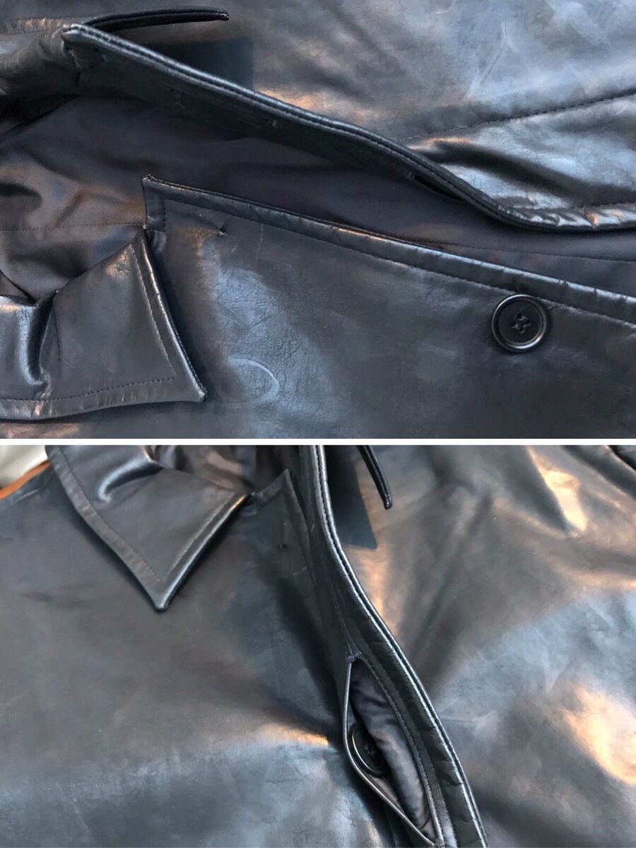 CoSTUME NATIONAL HOMME Vegan Leather Jacket Made in Italy CoSTUME NATIONAL HOMME Vegan Leather Jacket Made in Italy