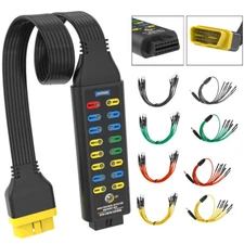 Car ECU Connector CAN OBDII Break Out Box OBDII Protocol Detector Diagnostic