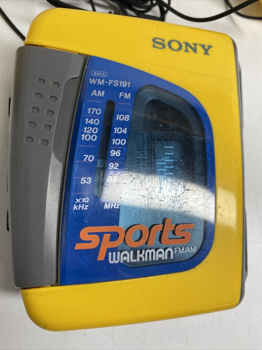 [メンテ済可動品]ソニースポーツカセットウォークマン　WM-FS191 SONY SPORTS WM-FS191 | レコード・CD通販のマンハッタン