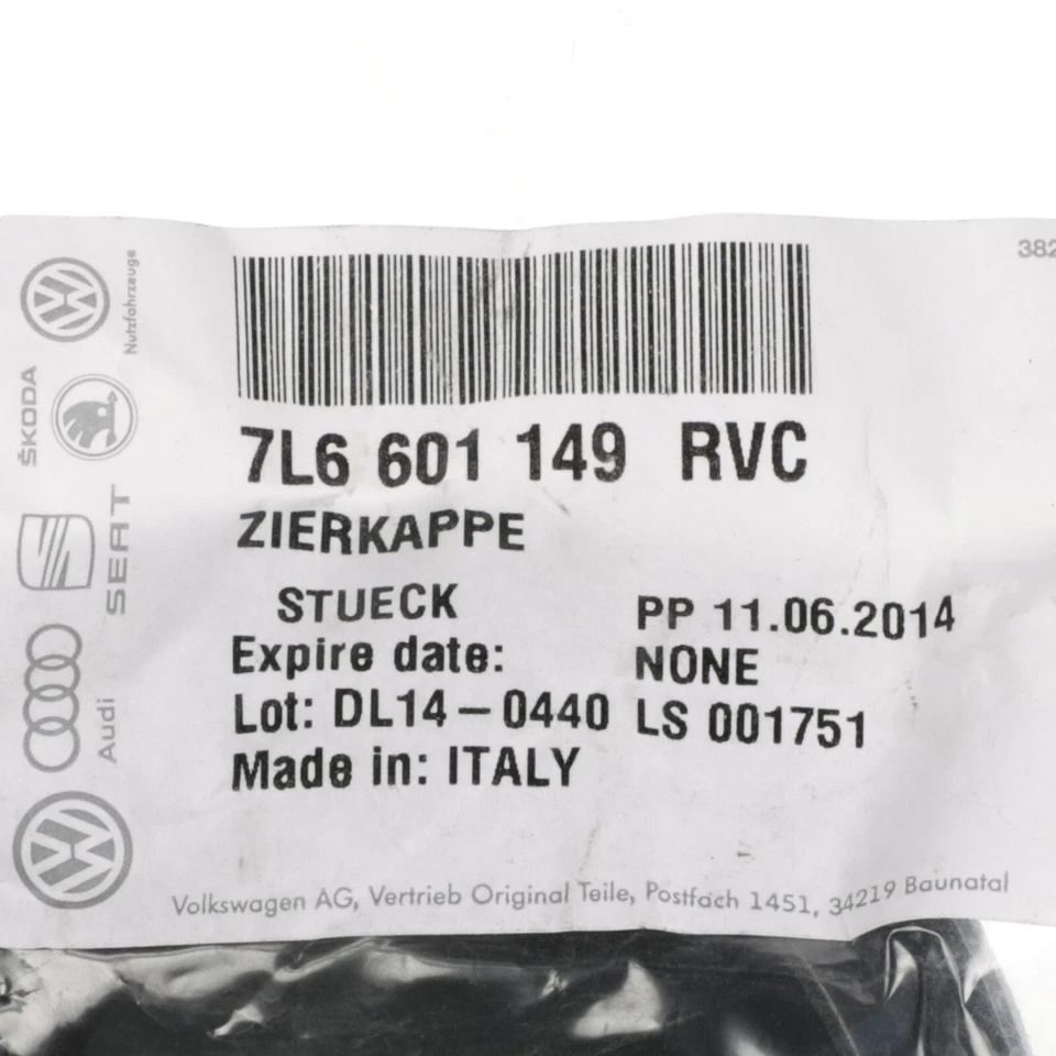 Новый оригинальный производитель VW Volkswagen Touareg Manhattan Ahteo Canyon5 центральные колпаки комплект из 2 - Изображение 4 из 4