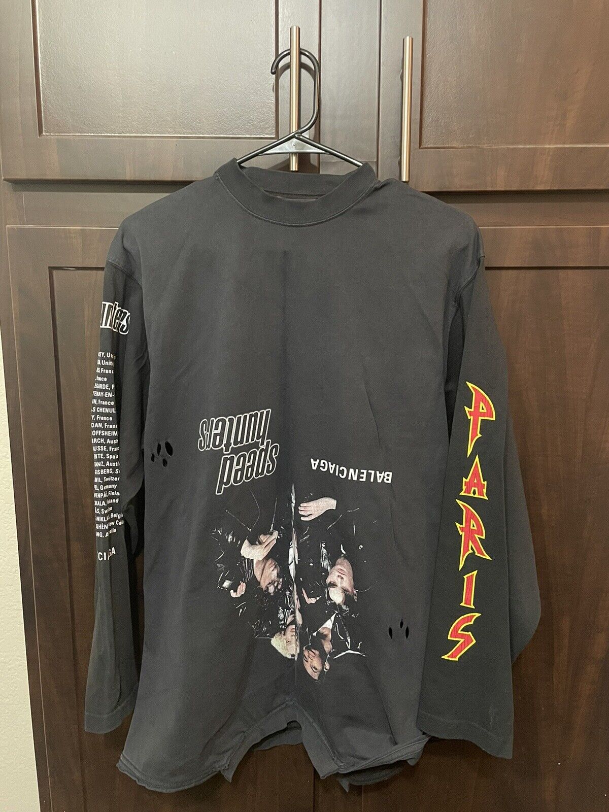 balenciaga speedhunters long sleeve