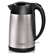 Bosch DesignLine TWK3P420GB Stainless Steel Cordless Kettle | 1.7 Litres 3000W