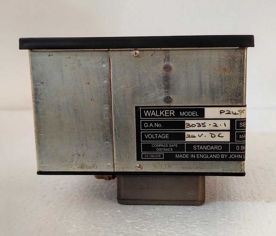 Walker 7070 P248 Electromagnetic Speed Log & Wind Weather Integrated Indicator - Image 2 of 4