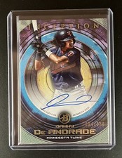 2022 Bowman Inception Baseball - Auto, Numbered, Base - Pick Your Card