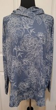 LuLaRoe Amber Hoodie Size 3XL Beautiful Floral Print with Dots NWT