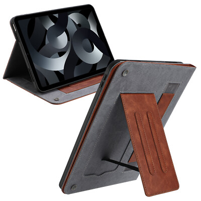 Leather Smart Stand Case For iPad Pro 2022/2019/2018/2017 Mini 6/7 w/Suction Cup