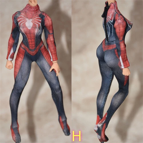 1/12 weibliche Strumpfhosen Kampf Overall Body Kleidung Passform 6" TBL PH Actionfigur - Bild 16 von 40