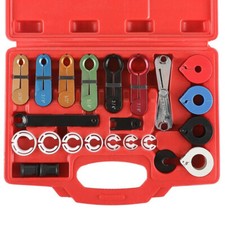 22Pcs Quick Disconnect Tools A/C Fuel Transmission Oil Line Cooler Set Car Parts