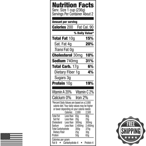 DINTY MOORE Beef Stew, 25% Less Sodium, 15 oz. can (12-pack) - Picture 5 of 5
