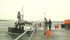 Photo 6x4 Trawler departing Kilkeel (3of6) Riverside See [[1141822]].   J c2009