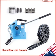 2in1 Chainsaw Bench Chain Breaker & Rivet Spinner SharpenerChain Saw Tool Kits