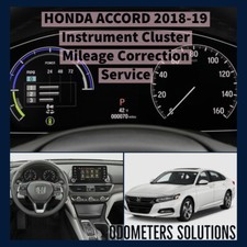 HONDA ACCORD 2018-2022 Instrument Cluster Mileage Correction Service