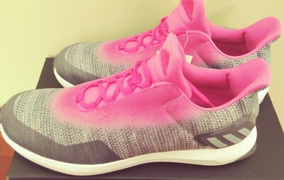 adidas gazelle silver green womens Adidas RapidaRun Knit Big Kids' Shoes Aero Pink/Aero Pink/White  Sports  Plaza NY