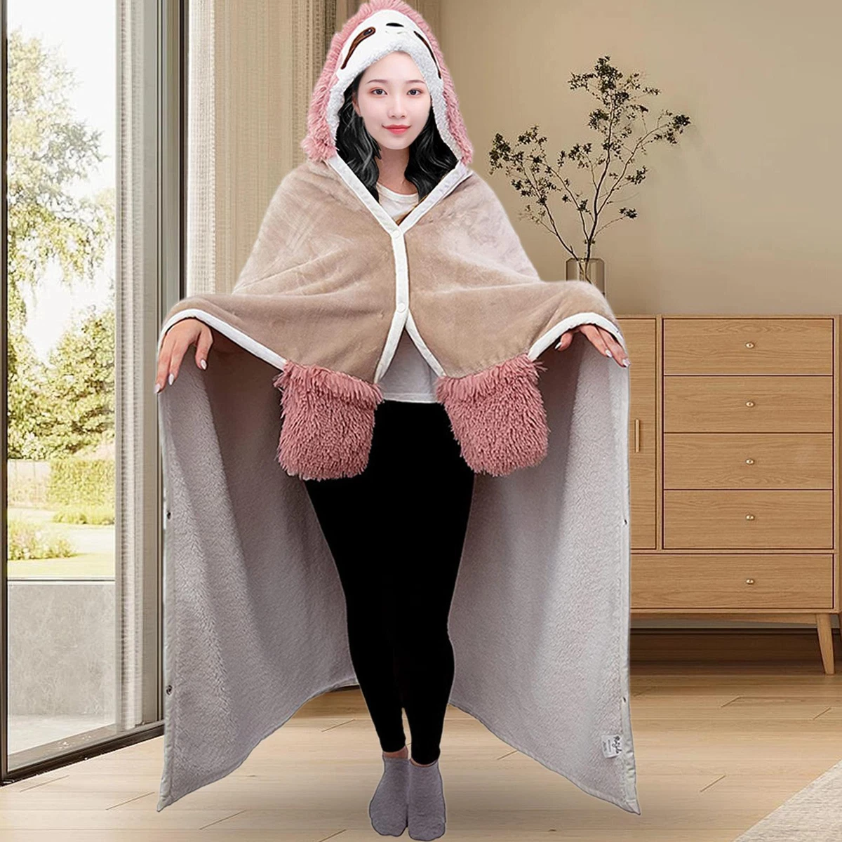 Sloth hooded sales blanket