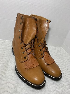 Ariat Hexcel Pro Technology Women Sz 7.5B Brown Cobalt Lacer  display picture 1