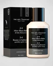 The Art of Shaving After-Shave Balm - Unscented 100 ml Brand New in Box