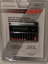 Vintage Selectronic Spell Checker SC88 88,000 Words - NEW SEALED! 