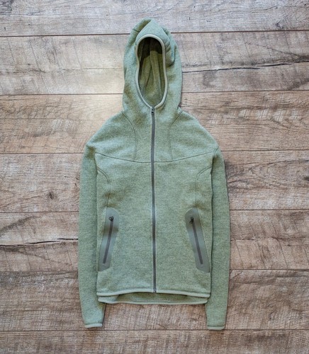 Arcteryx fleece hoodie womens green 