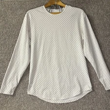 BYLT LUX Men's M Polka Dot Premium Basics Long Sleeve Performance Shirt