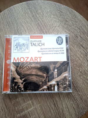 Wolfgang Amadeus Mozart: Quintettes K.174, K.406 & K.581: Talich Quartet CD