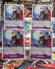 Soba Mask ST26-001 x4 - Starter Deck 26: PURPLE/BLACK Monkey.D.Luffy (ST-26)