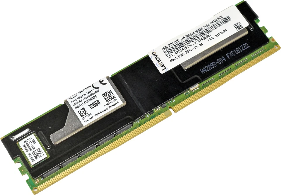 Intel Optane Server RAM 128GB PC4-21300 DDR4 NMA1XXD128GPS 9995692-957.E00G - Bild 3 von 4