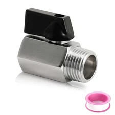 1/2" RV Water Heater Replacement for Drain Valve with Tape Water Heater Drain...