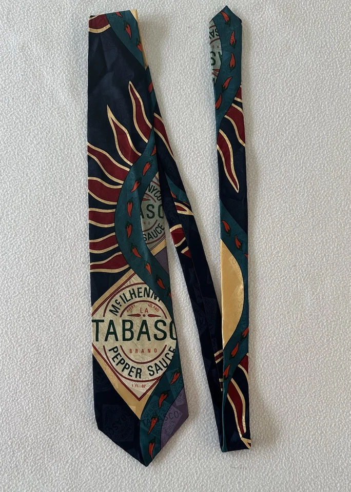 Мужские галстуки Tabasco упаковка 3 шт. 100% шелк сделано в США - Изображение 3 из 4