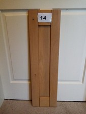 One single Howden Kitchen Cabinet Door in Oak wood 198mm wide