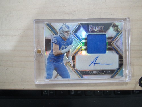 2022  Select - Rook  Sig Mem  Aidan Hutchinson #RSM-AH Silver Prizm /199 - Picture 1 of 4