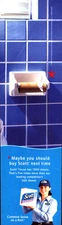 Scott Bathroom Tissue Common Sense on a Roll Lady Vintage Print Ad 2005