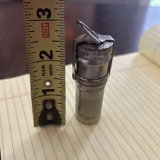 Vintage Everdry Park Sherman Co. Metal Waterproof WWII Match Safe Military 