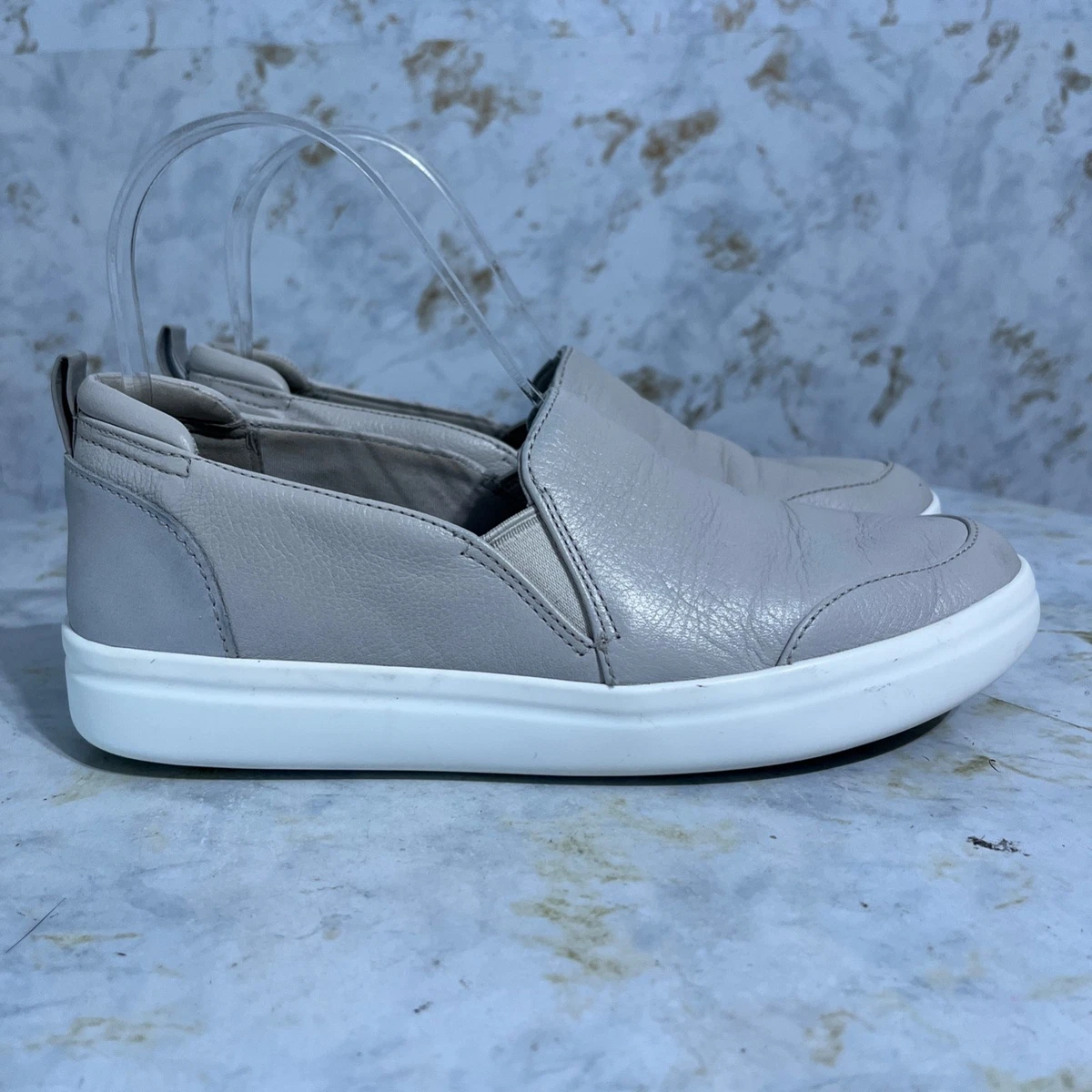Vince Tan Croc-Embossed Slip-On Sneakers with White Sole Vince Slip On Athletic Shoes for Women for sale | eBay main image 2