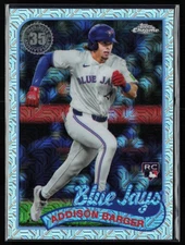 2024 TOPPS UPDATE CHROME SILVER PACK 35th ANV T89CU-55 ADDISON BARGER  BLUE JAYS