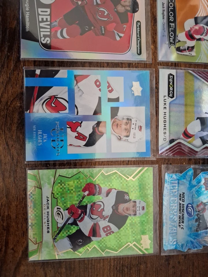 New Jersey Devils Lot Of 8 Cards As Pictured **Combine Ship ** - Image 2 of 4