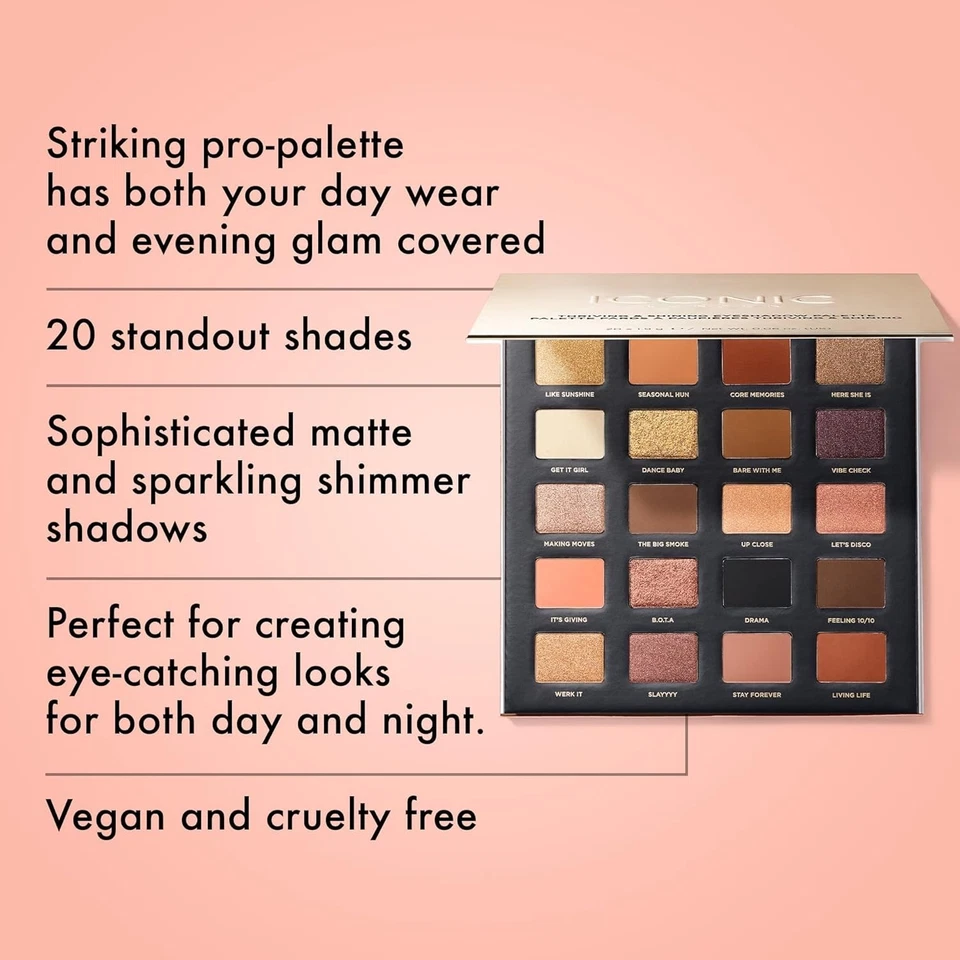 Shimmer, Matte, Glitter Eyeshadow Palette - Image 3 of 3