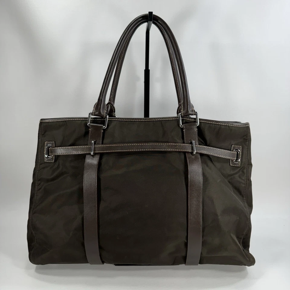 Bolso de hombro Tumi Ballistic marrón nailon Chantham East 16" Foto 4 de 4