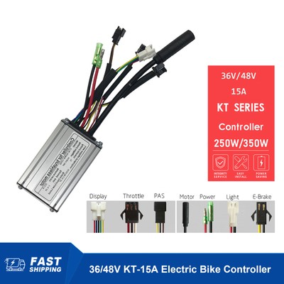 36V/48V KT-15A Square Wave Controller 6 Tube Brushless Motor SM Plug 250W/350W