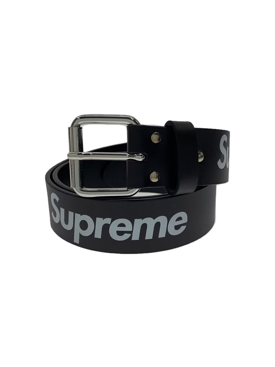 Supreme 22ss Repest Leather Belt, Black, Men's | eBay