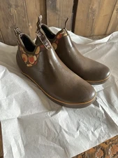 Bogs Women's Flora Ankle Booties Size 10 Waterproof Pull On Rain Mud Boots 