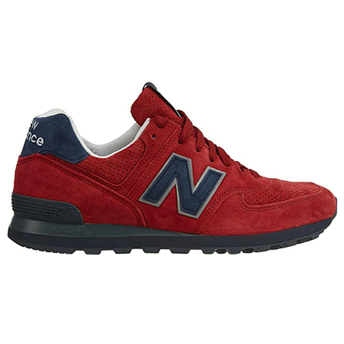 New Balance 574 Made In USA Red Blue