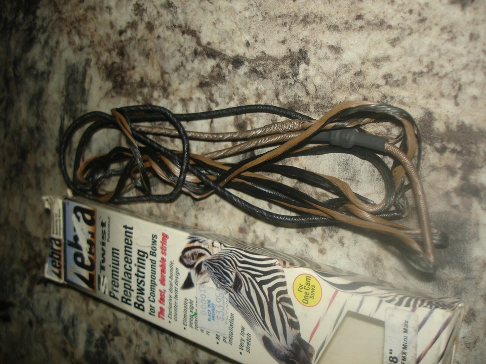  Mathews Zebra ZS Twist Premium Replacement Bowstring  88"  brown  New #1 - Image 2 of 3