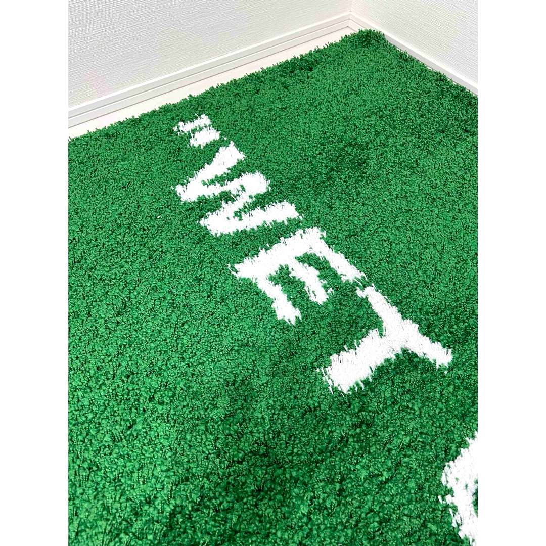ikea virgil ablow \"wet grass\" ラグ Wet Grass Virgil Abloh x IKEA Abloh Rug Green Off-White 195