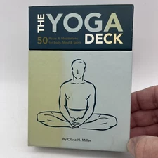 The Yoga Deck By Olivia H Miller Set Pose Cards Exercise