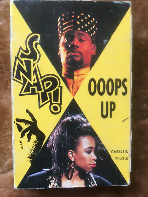 SNAP! Ooops Up b/w Believe the Hype (1990, Arista) Cassette Single